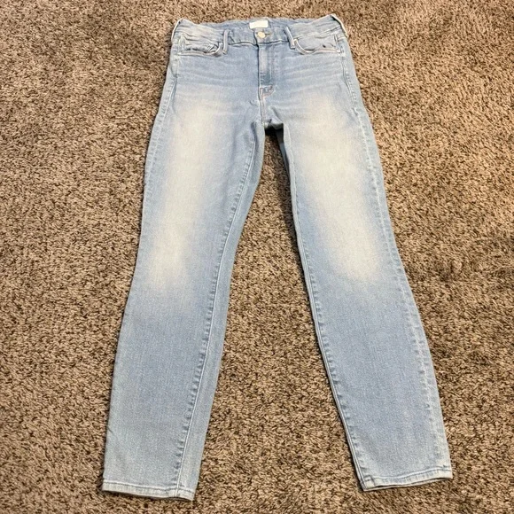 MOTHER the Looker Crop In Fresh Catch size 28 - Picture 5 of 14